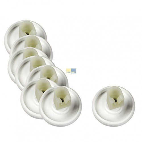 Panier rôle Panier inférieur Lave-vaisselle Lot de 8 40 mm épaisseur : 8 mm