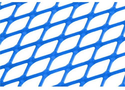 Racinggitter STR8 strong quality 30x30cm mittlerer Lochabstand blau eloxiert