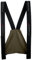 Pfanner Zip-Latz für Lodenhose 101593, Farbe:Olive, Größe:2