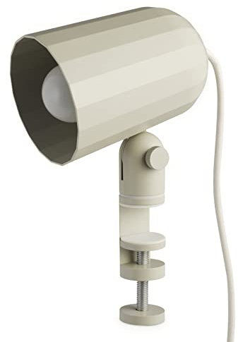 Hay Noc Clip Klemmleuchte, weiß, höhe: 22,5 cm, tiefe: 14,1 cm, länge: 10,2 cm, 400451-1009000