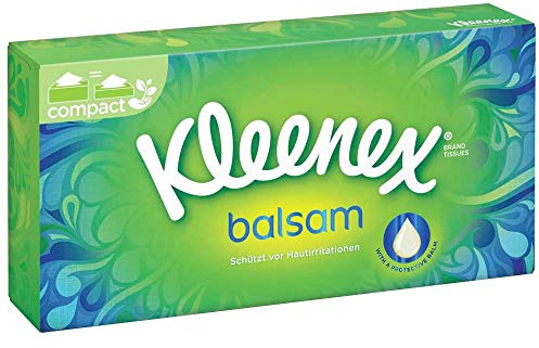 Kleenex Balsam Taschentücher Box 4-lagig (4 x 60 Stück)
