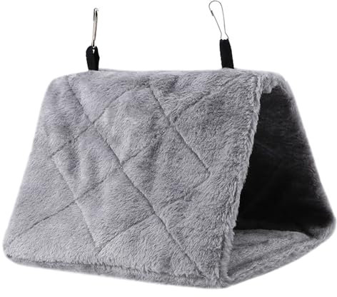 Antilog Vogel-Hängematte, weiches Plüsch-Hängematten-hängendes Käfig-Zelt für Vogel-Papageien-Winter-warmes Bett-Haustier-Spielzeug(#5)