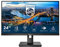 Philips 245B1 - 24 Zoll QHD Monitor, höhenverstellbar (2560x1440, 75 Hz, DVI, HDMI, DisplayPort, USB Hub) schwarz
