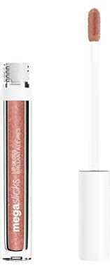 Wet n Wild, Mega Slicks Lip Gloss, Extra Glänzender Lippenstift mit Heller und Strahlender Textur für Weiche, Volle, Gesunde Lippen, Formel mit Hyaluronsäure und Veganem Kollagen, Call me boss