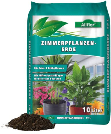 Allflor Zimmerpflanzen-Erde 10 ltr Btl (1 x 10 Liter)