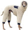 D Doggy Star Italienischer Windhund-Pullover, Rollkragen-Outfit, warmer Fleece-Einteiler, Kleidung für Hundemantel, Größe S, Marineblau