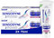 Sensodyne Professional Blancheur, Dentifrice blanchissant cliniquement prouvé pour les dents sensibles visiblement plus blanches, Bouclier Anti-tâches Menthe, Pack de 2 x 75 ml