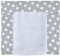 Baby Delux Wickelauflage 75x70 cm weiche Wickelunterlage Wickeltischauflage mit Frotteeauflage wasserdicht waschbar (Big Stars Grey)