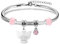 Aosyoisk Engel Armband für Frauen, Engel Glücksbringer, Verstellbare Silber Armband Schmuck Geschenk für Mädchen