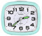 Ayybboo Alarm Clocks Bedside Battery Powered Analogue Non Ticking Silent with Nightlight Snooze Loud Alarm Bedside Bedroom Clock Large Size (Green)