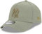 New Era A-Frame Trucker Leinen Cap - New York Yankees Oliv
