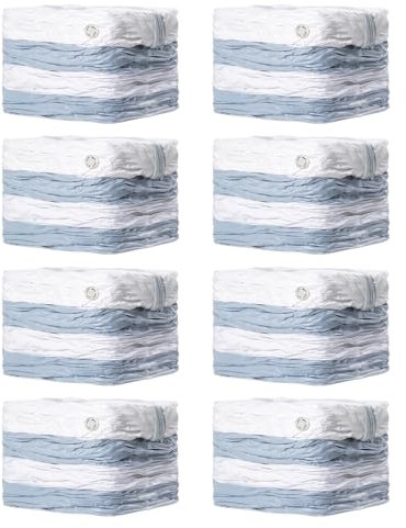 TAILI Vacuum Storage Bags 8 Pack, Jumbo Cube Transparent Space Saver(31x40x15 Inch), Closet Organizers, Extra Large Vacuum Bags for Comforters Blankets Bedding Duvet,Space Sealer