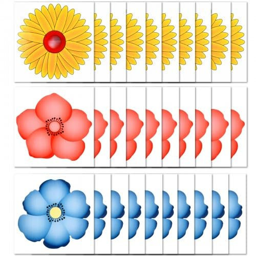 30 Stück Fliegenfalle Gelbsticker, Fliegenfalle Klebefalle, Fruchtfliegenfalle für Küche, Florale Fruchtfliegenfalle für Fenster, Fruchtfliegenfalle