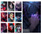 NebulaNova JJK-Poster-Set – Anime-Kunstwand, JJk-Poster-Wandkunst, Okkotsu Yuuta, Toge Inumaki, Yuji Itadori, Kento Nanami, Choso, Ryomen Sukuna, ungerahmtes 10er-Set