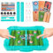 Tisch Hockey Spielzeug, 6 in 1 Sling Puck Game Brettspiel Hockey Tischfußballspielzeug mit 6 Szenen für Kinder und Erwachsene