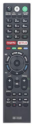 RMF-TX310E Telecomando vocale sostituito Adatto per Sony Bravia LED LCD TV KD-43XG8096 KD-43XG8305 KD-43XG8396 KD-49XE8077 KD-49XE8088 KD-49XE8096 KD-49XE8099 KD-49XE8396 KD-49XF7596