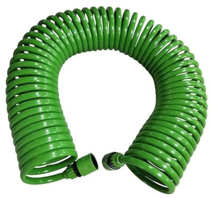 Tuyau d'arrosage vert, 7,5/10/15/20 m - Tuyau flexible - Équipement d'irrigation - Tuyau d'irrigation pour arrosage des plantes - Arrosage du jardin (20 m)