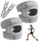2 Stück Kniebandage Männer Damen, Verstellbare Knieunterstützung, Pain Relief Knee Braces, Stabilisierende Kniehilfe, Bandage Knie Stabilisierung, Knieorthesen, Knieschoner für Läuferknie,Springerknie