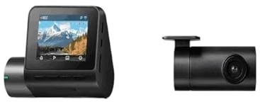 Auto Rückfahrkamera Global Für 70mai Dash Cam A200 Dual-Channel-Aufzeichnung 1080P HDR 2'' IPS-Bildschirm Auto DVR WiFi APP 130° FOV Rückkamera(A200-1 Front Rear,64GB TF Card)