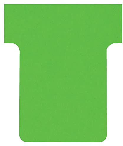 Nobo Kartentafel Zubehör T-Karten, Größe 1.5, 100 Stück, grün
