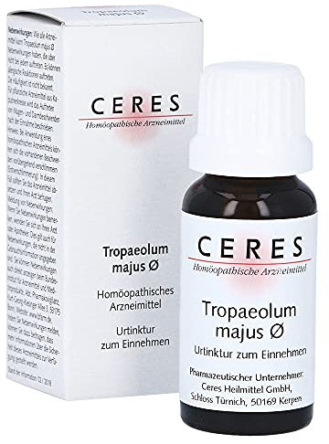 CERES Tropaeolum majus Urtinktur 20 ml
