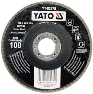 Yato yt-83274 – Disque à lattes – de fibre de verre de formes réguliers respaldan la Arena 125 mm 80
