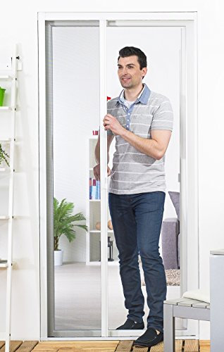 Culex Fliegengittertürrollo smart 125 x 220 cm, weiß, 100520301-VH