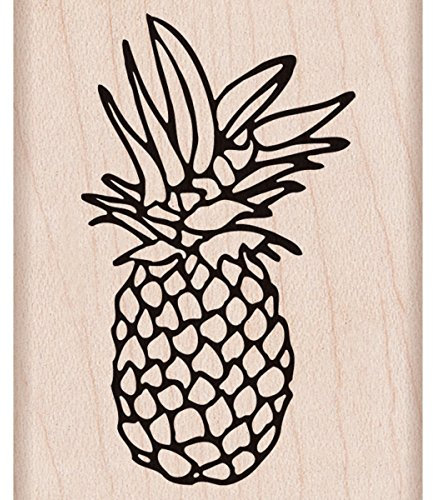 Hero Arts Holz montiert Stempel 2 Zoll x 2.5-inch-Pineapple