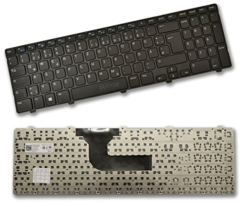 Bucom Tastatur für Dell Inspiron 3521 15-3521 3540 3537 5537 5521 2521 DE Keyboard