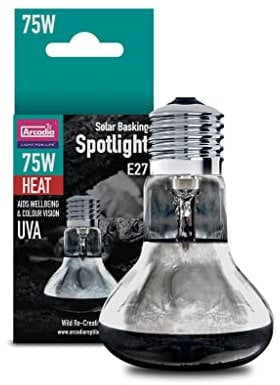 Arcadia Basking Solar Spot Lamp 75W