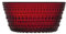Iittala - Kastehelmi Schale - Cranberry/rot 23cl