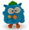 Radierer Radiergummi Collection Eule Puzzle Radiergummi blau