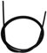 Citomerx Gaine extérieure pour câble Bowden, câble d'accélérateur, câble d'embrayage, câble de frein, 2,5 mm, noir, vendu au mètre