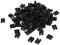 100 Schwarz Mini 2,54 mm Standard Kurzschluss Jumper Kappen de