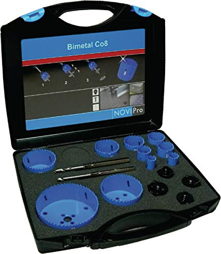 coffret de 10 scies trépans - multimat - novipro 96819105-02