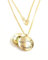Echt Gold 585 Taufkette mit Gravur Schutzengel Medaillon Namenskette mit Gravur