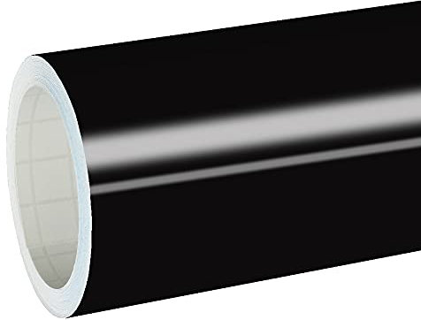 Unbekannt 11€/m² Oracal Plotterfolie Glanz 751c 070 Schwarz 31,5 cm Breite gegossene Plotter Möbel-Folie selbstklebend High Performance cast