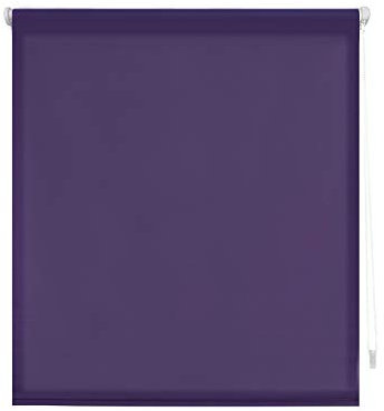Blindecor Aure | Lichtdurchlässiges Rollos für Fenster und tür ohne bohren mit klämmträger - Violett, 67 x 180 cm (BxH) | Stoffgröße 64 x 175 cm | rollo klemmfix lichtdurchlässig
