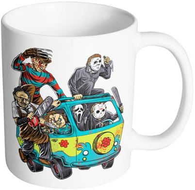 Artist Deluxe Tasse Mug Polymere Incassable 340ML Horreur - Team Scoubidou