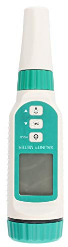 Elektronischer Salzgehaltstester SMART SENSOR AR8012 Elektronischer Salzgehaltstester Tragbarer digitaler Salzgehaltstester mit LCD-Display,pH-, Leitfähigkeits- und TDS-Messgeräte