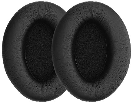 kwmobile Ear Pads Compatible with Bose A20 Aviation Headset Earpads - 2x Replacement for Headphones - Black