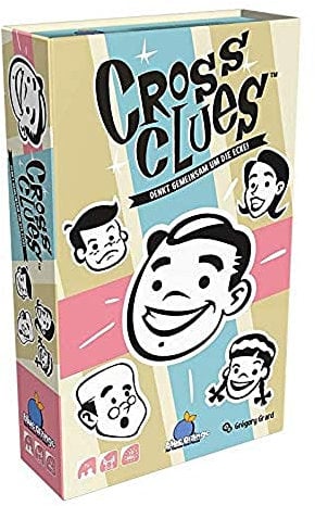 Blue Orange, Cross Clues, Partyspiel, Ratespiel, 2-6 Spieler, Ab 7+ Jahren, 10+ Minuten, Deutsch