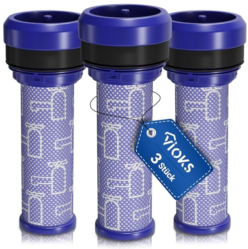 Filtre pré-moteur de rechange pour Dyson 923413-01 - Lot de 3 filtres moteur pour aspirateur DC28 DC33 DC33c DC37 DC37c DC39 - Cylindre de protection du moteur pré-filtre HEPA Dyson