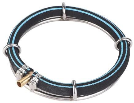 Cyrank Aquarium Air Diffuser, Round Bubble Stone for Aquarium Water Pipe Bubbler Fish Tank Accessories Air Stone Disc Airstone Bubbler for Aquarium Fish Tank(25cm)