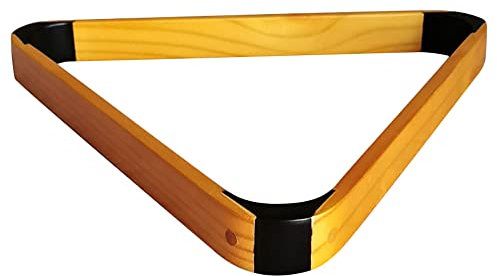 PRATYAHARA Soporte de Bolas de Billar de Soporte Triangular Sólido Soportes de Bolas de Billar Triple Ángulo Soportes de Bolas de Billar Soporte Triangular de Billar