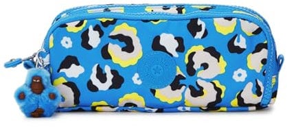 Kipling GITROY Beutel/Koffer, 23x7x10, Leopard Floral (BLAU)