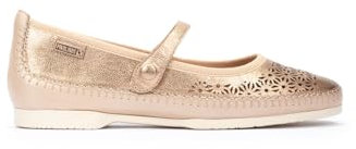 Pikolinos Ballerinas in Leder Aguilas für Frauen Farbe ORO
