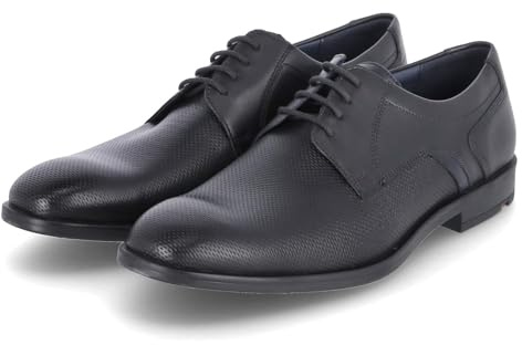 LLOYD Herren Halbschuhe Lance Schwarz Glattleder 9½