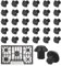 Pretwad Gummifüße Ersatz für GE, Gummifüße für Brennerrost, Gasherd, Gasherd, Kochfeld, Brennerroste ersetzt WB02K0101 WB02T10461 AP2622260 PS241358, PRED-240253P32 US