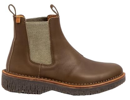 El Naturalista Damen Ankle Boots Yggdrasil, Frauen Stiefeletten,flach,Stiefel,Bootee,Booties,halbstiefel,Kurzstiefel,Forest,37 EU / 4 UK